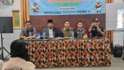 Panwaslu Kecamatan Tiris Adakan Bimtek Menjelang Pemilu