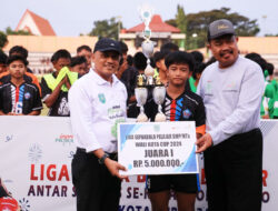 Keseruan Liga Pelajar “Wali Kota Cup” SMPN 9 Kota Probolinggo Juara