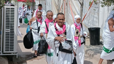 553 Kloter Jemaah Haji Indonesia Sudah Tiba di Arafah