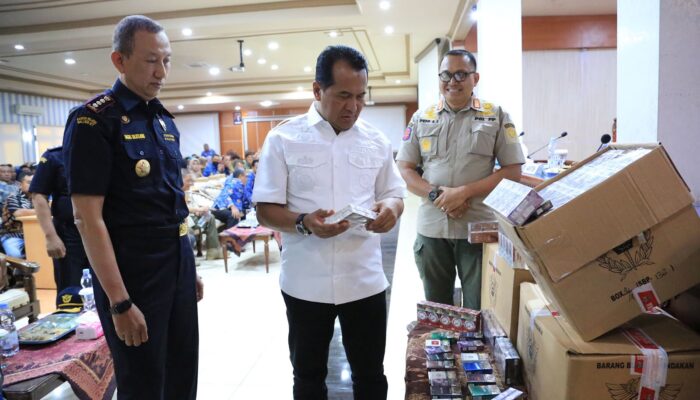 Pemkot Probolinggo Berantas Rokok Bodong yang Masih Berkeliaran