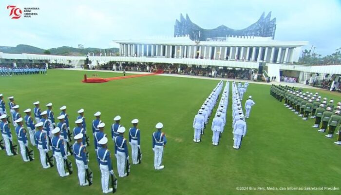 Presiden Jokowi Pimpin Upacara Peringatan Detik-Detik Proklamasi di IKN