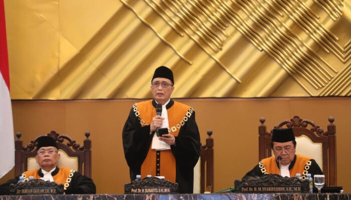 Sunarto Terpilih sebagai Ketua Mahkamah Agung RI Periode 2024-2029