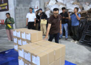 Taufik Tinjau Logistik Surat Suara, Pastikan Pilkada Probolinggo Berjalan Lancar