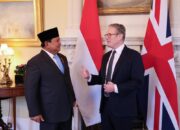 Prabowo Bertemu PM Inggris Keir Starmer di Downing Street, Bahas Penguatan Kerja Sama Strategis