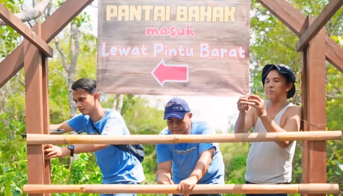 Bertahun-tahun Bocor, Disporapar Tutup Akses Ilegal Pengunjung Pantai Bahak