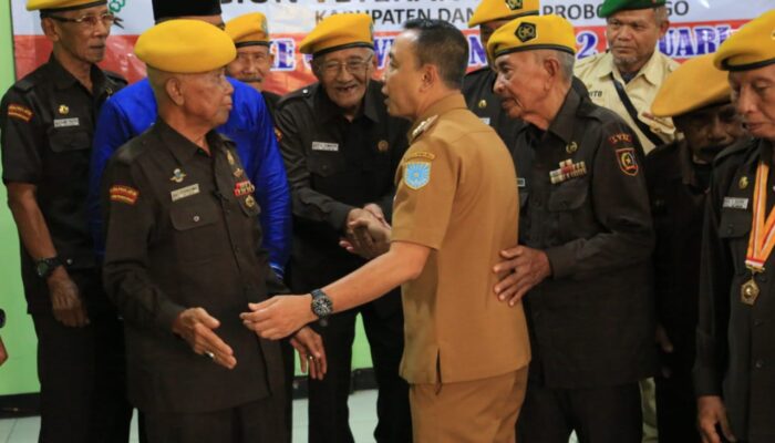 Veteran Probolinggo Rayakan HUT LVRI ke-68 dengan Khidmat