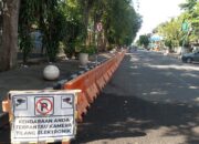 Dishub Pasang Pembatas di Depan Mie Gacoan Probolinggo, Ini Alasannya