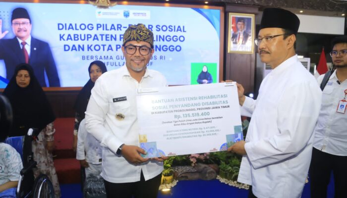 Mensos Gus Ipul Ajak Pilar Sosial Bergerak Bersama Entaskan Kemiskinan di Probolinggo