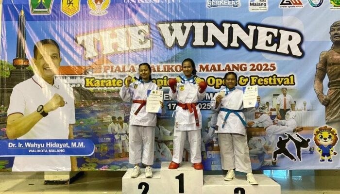 Pemuda Asal Probolinggo Raih Prestasi di Kejuaraan Karate Piala Wali Kota Malang