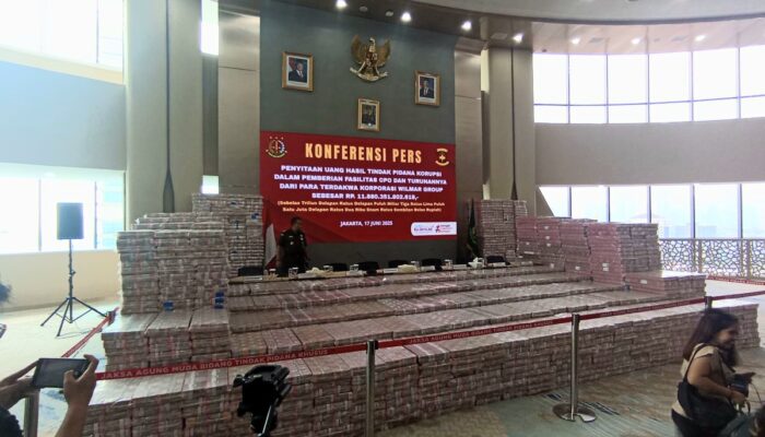 Kejagung Sita Rp11,8 Triliun dari Wilmar Group Terkait Kasus Korupsi Ekspor CPO