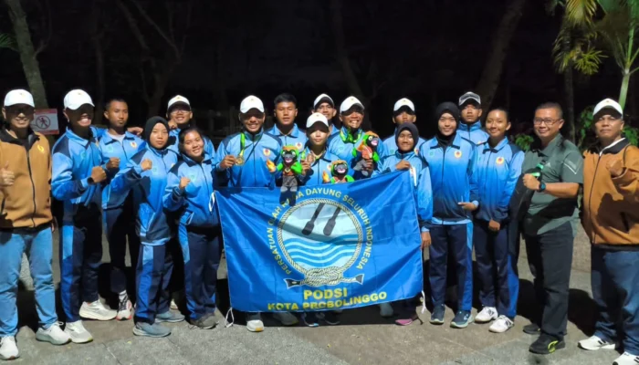 Atlet Dayung Probolinggo Sumbang Dua Medali di Porprov Jatim, Wawali Beri Semangat