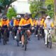 Ratusan Warga Meriahkan Gowes Hari Koperasi di Kota Probolinggo