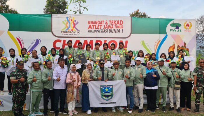 Laju Kemenangan Tak Terbendung, Arung Jeram Probolinggo Borong Medali Emas di Porprov Jatim