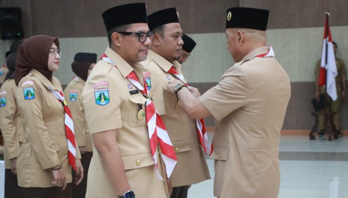 Resmi Dilantik, Pengurus Pramuka Probolinggo Diminta Aktif Bina Generasi Muda