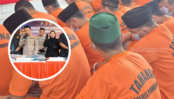 Polres Probolinggo Bongkar 25 Kasus Narkoba dan Okerbaya, 28 Tersangka Ditangkap