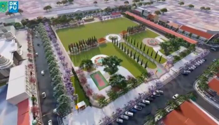 Tender Menang, Kontrak Batal! Revitalisasi Alun-Alun Probolinggo Tersendat