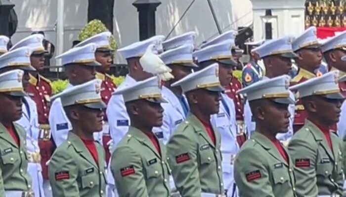Merpati Jadi Sorotan di Upacara Kemerdekaan di Istana Merdekan RI
