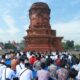 Doa Bersama di Candi Jabung, Pemkab Rangkul Mahasiswa dan Tokoh Masyarakat