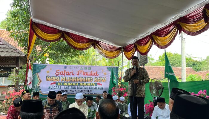 Safari Maulid NU Krejengan, Wabup Fahmi Apresiasi Program Sosial Koin NU Rp2,3 Miliar