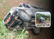 Sopir Magang Kemudikan Ambulans Menuju Festival Seven Lakes, Terguling di Krucil