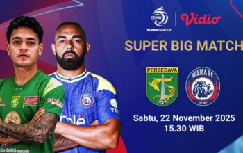 Link Live Streaming Persebaya vs Arema FC