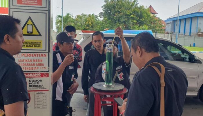 Polres Probolinggo Kota Gelar Sidak SPBU, Tak Ditemukan Campuran dalam BBM