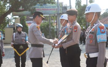 Pelanggaran Etik, Anggota Polres Probolinggo Kota Terima Sanksi Pemecatan