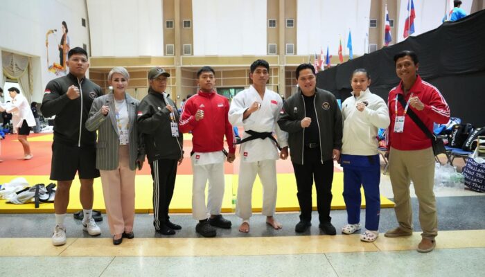 Menpora Erick Thohir Beri Motivasi Atlet Indonesia di SEA Games 2025 Thailand