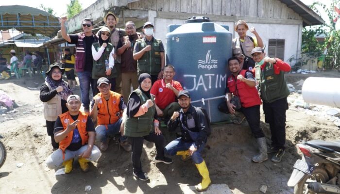 Pascabanjir Aceh, EMT Jatim 3 Fokuskan Layanan Air Bersih dan Sanitasi