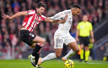 Real Madrid Bungkam Bilbao di San Mames, Mbappe Jadi Pembeda
