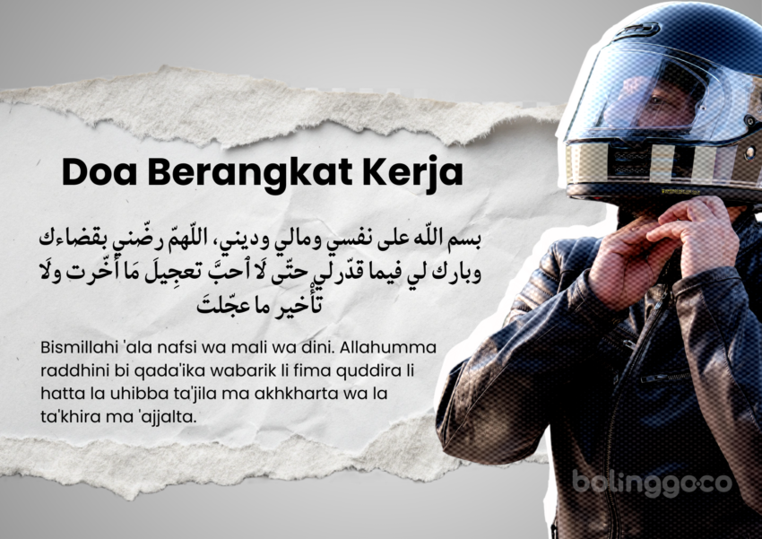 Doa Berangkat Kerja agar Diberi Kelancaran dan Keselamatan