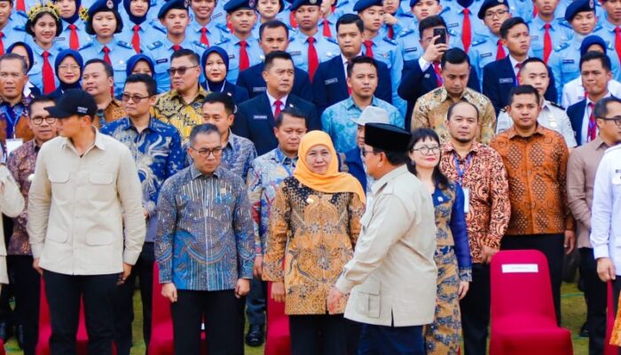 Didampingi Khofifah, Presiden Prabowo Resmikan SMA Taruna Nusantara Kampus Malang