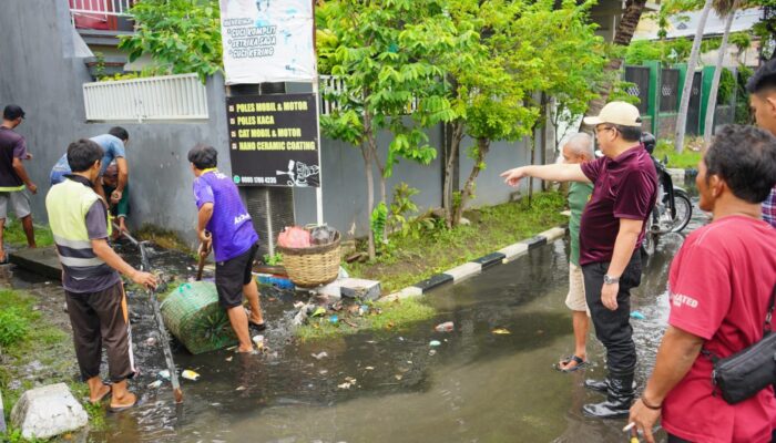 Drainase Tersumbat, Pemkot Probolinggo Lakukan Normalisasi di Sejumlah Titik