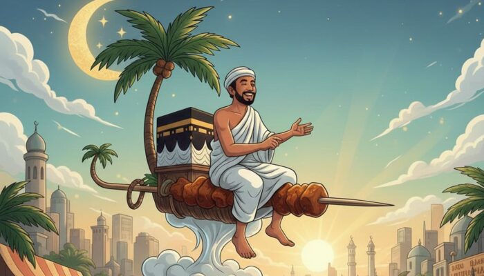 Kisah Tukang Sampah dan Penjual Sate Berangkat ke Baitullah