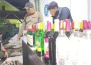 Satpol PP Probolinggo Gerebek Dua Titik, Ratusan Botol Miras Disita