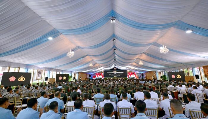 Rapim TNI-Polri 2026, Prabowo Tekankan Loyalitas dan Profesionalisme Tanpa Tawar