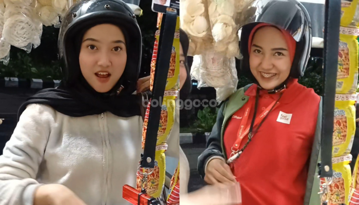 Viral! Dua Wanita Tunawicara Datangi Warung Langganan Usai Diterima Kerja