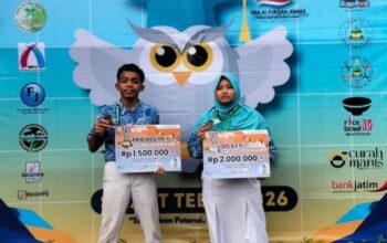 Siswa SMPN 1 Dringu Borong Medali di Olimpiade IPS Jatim, Probolinggo Bangga!