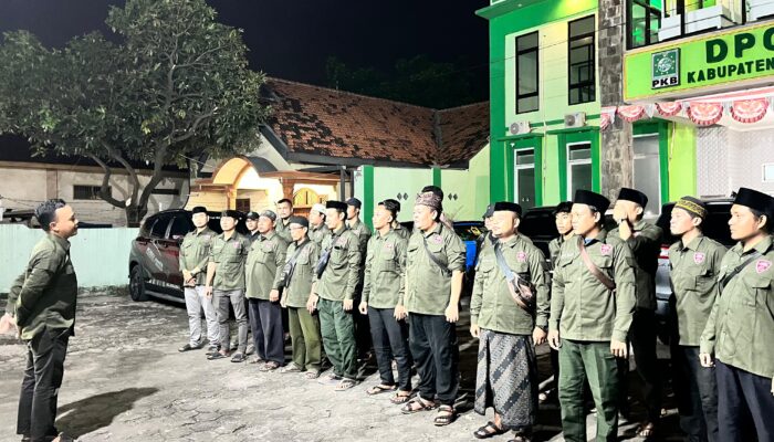 Perkuat Militansi Kader, Panji Bangsa Probolinggo Apel di Momentum Harlah Garda Bangsa