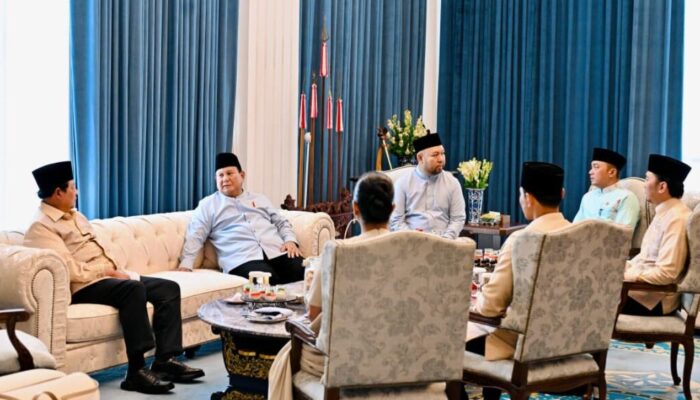 Momen Langka di Istana! Prabowo, Jokowi, hingga SBY Bersatu di Hari Raya