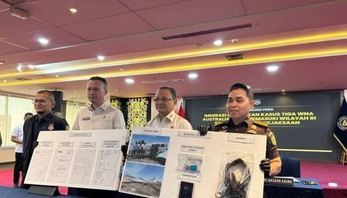 Kasus Illegal Entry, Tiga WNA Australia Dilimpahkan ke Kejagung