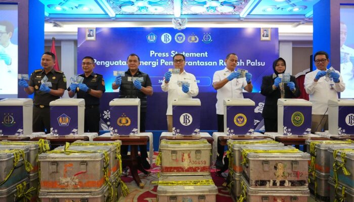 Ratusan Ribu Lembar Uang Palsu Dimusnahkan, BI Imbau Masyarakat Waspada