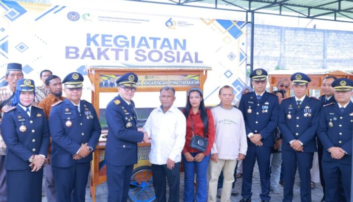 Bantuan Gerobak dari Rutan Kraksaan, Keluarga Warga Binaan Mulai Usaha Angkringan