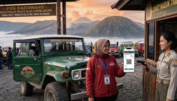 Masuk Wisata Bromo Kini Wajib Online, Pemkab Probolinggo Awasi Ketat