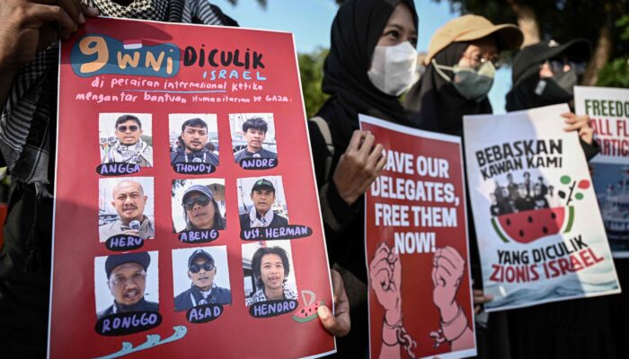 Sembilan WNI Peserta Flotilla Gaza Jalani Pemeriksaan di Turkiye Sebelum Dipulangkan