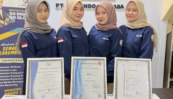 Bosa Jasa Tegaskan Halal dan HACCP, Dua Sertifikasi yang Semakin Dibutuhkan Pelaku Usaha