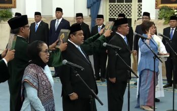Presiden Prabowo Resmi Lantik Nanik S Deyang sebagai Kepala BGN