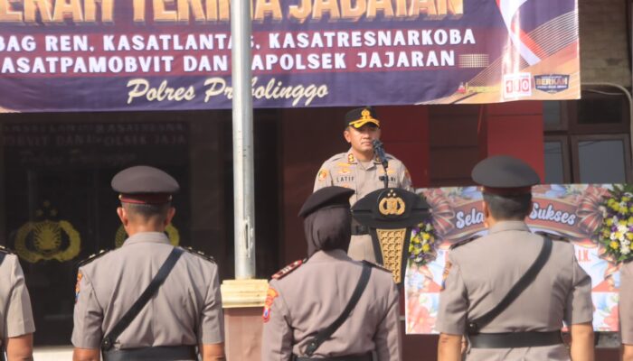 Polres Probolinggo Lakukan Penyegaran, Jabatan Kasat hingga Kapolsek Diganti