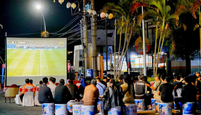Dorong Perputaran Ekonomi UMKM, Pemkot Probolinggo Rutin Gelar Nobar Piala Dunia