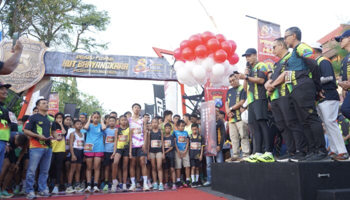 Prabu Fun Run Meriahkan HUT Bhayangkara, Ribuan Pelari Padati Probolinggo